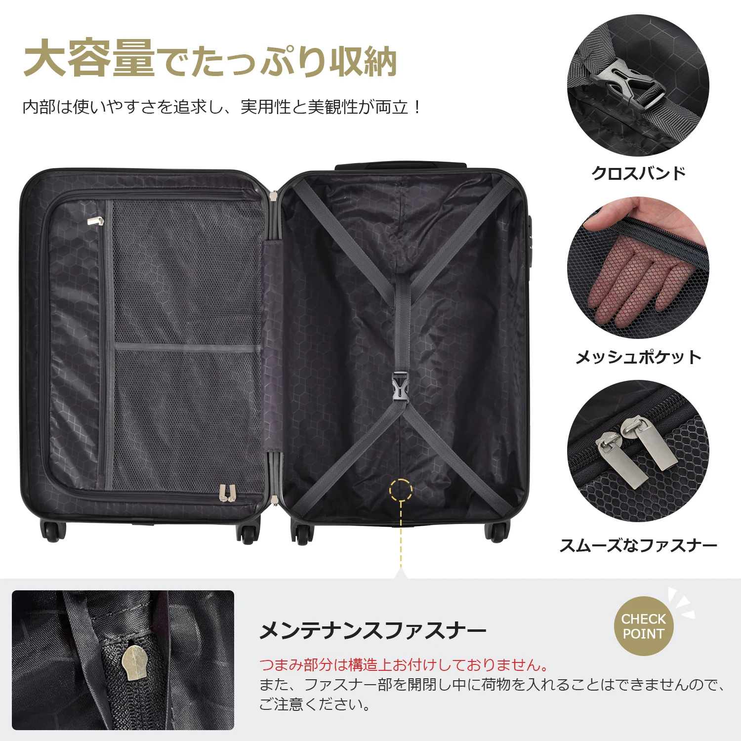 スーツケース Sサイズ キャリーケース キャリーバッグ 2日 3日 小型 TSAロック搭載 トートバッグ ハンドバッグ レディース バッグ 手提げ 大容量 超軽量 軽い おしゃれ かわいい suitcase bag