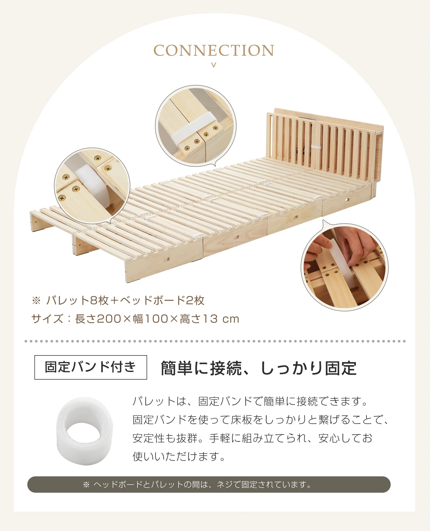 【 ハイタイプ】【パレットベッド×16枚】パレットベッド 天然木 すのこベッド ローベッド 木製 おしゃれ お掃除ロボット対応 分割 ベッドフレーム