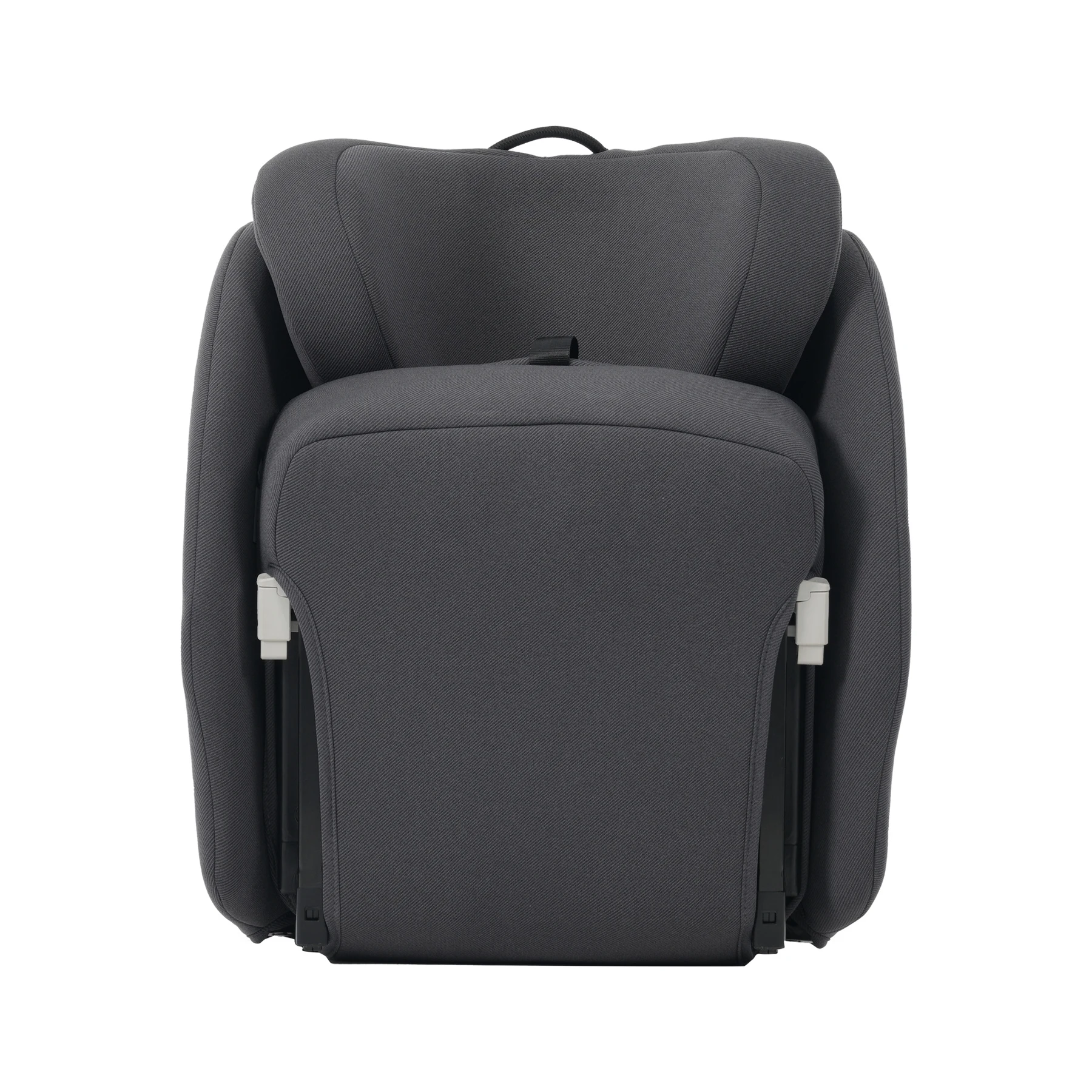 【背もたれ角度調整】チャイルドシート 折り畳み可能 ISOFIX 15か月-12歳 76~150cm 洗える 取付簡単 ジュニアシート ベビーシート キッズシート ジュニア 幼児/学童用 帰省 キッズ 孫 プレゼント 出産祝い 車【ダークグレー】