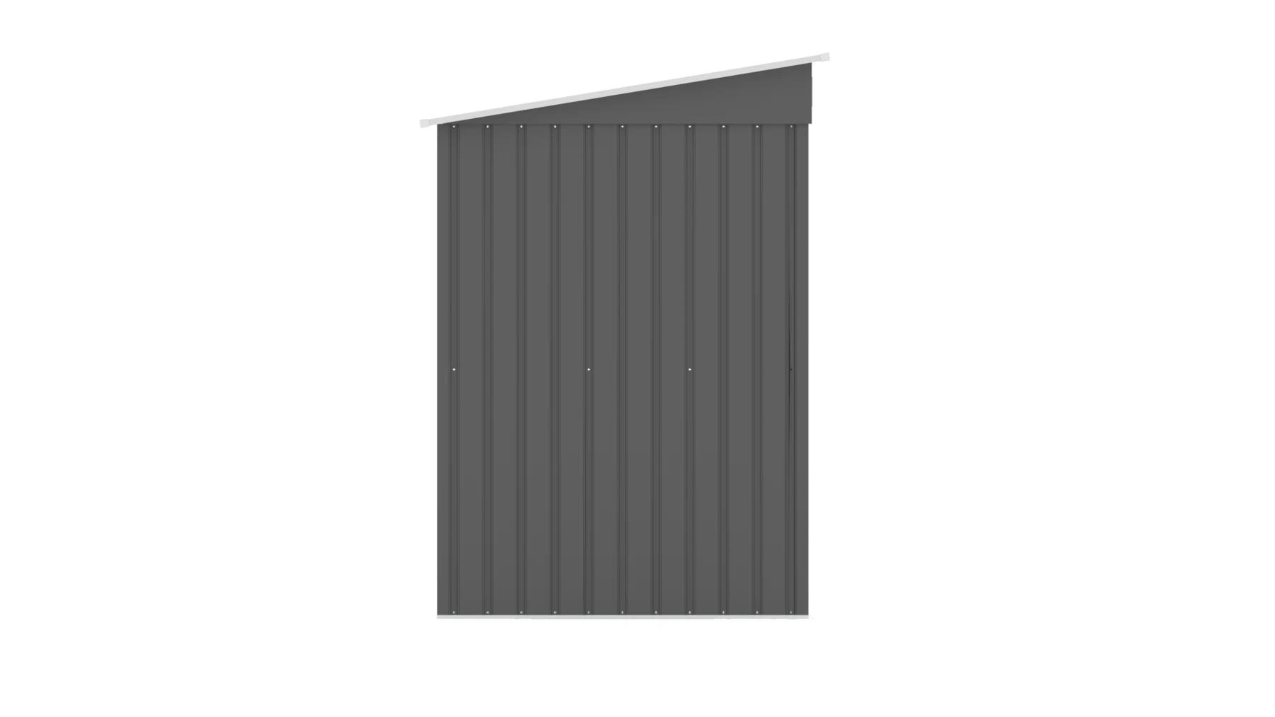 【TYPE C グレー】物置 屋外 大型 倉庫 大型物置 戸外収納庫 物置 防水/耐侯 収納可能 ガーデン/庭/田畑/農場 頑丈 大容量 スチール 引き戸 補強フレーム付き 換気口付き 床なし