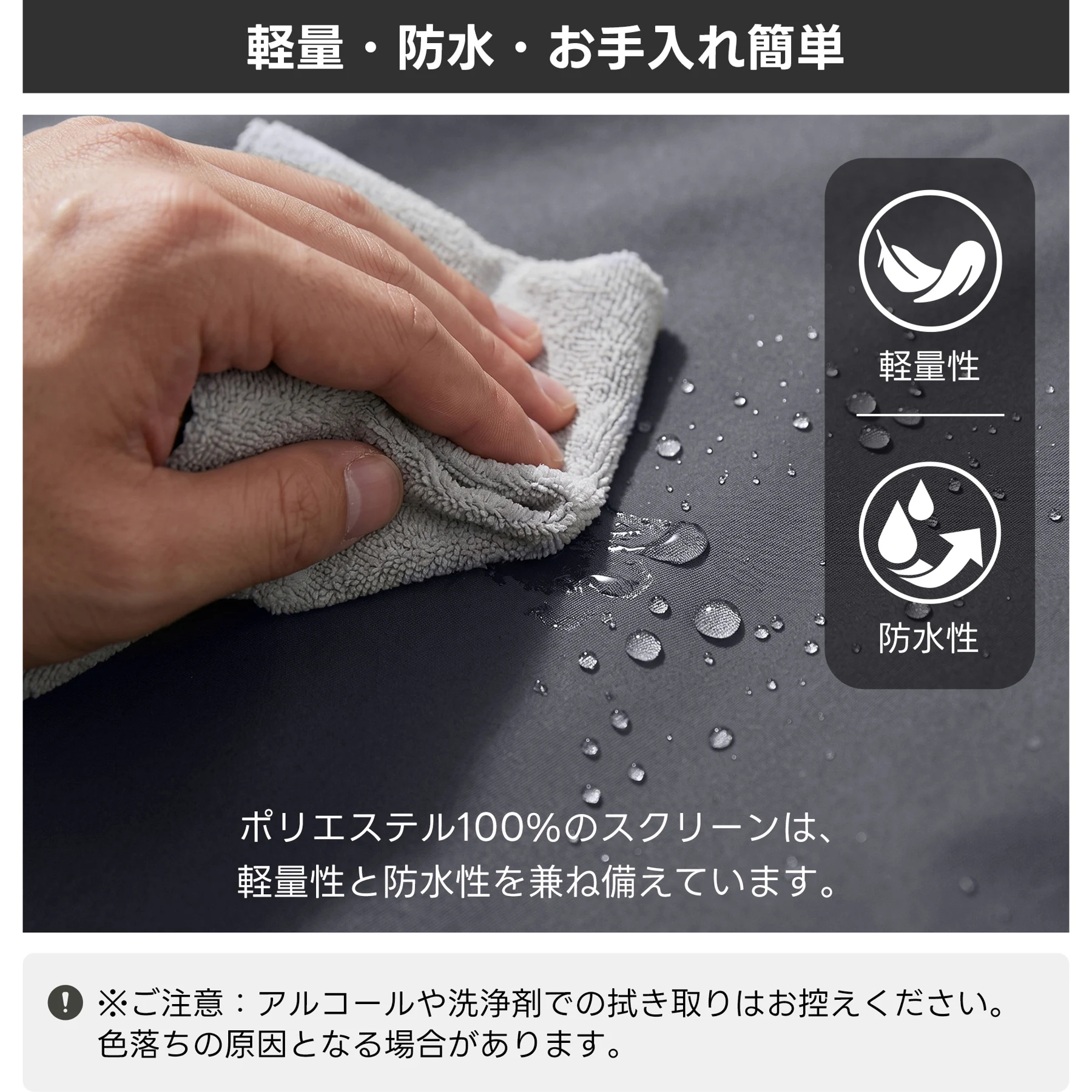 【2連タイプ】【高さ160cm】格納式サイドオーニング 間仕切り パーテーション 衝立 自立 オフィス 壁 おしゃれ 目隠し 隠す 収納 折りたたみ スクリーン 和風 仕切り 軽量 リビング 持ち運び 省スペース【グレー】