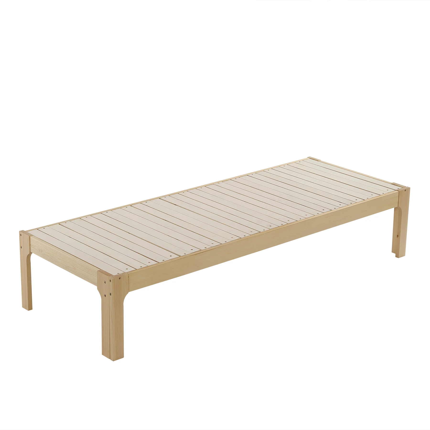 【幅140cm】ソファベッド ディベッド 木製 伸長式ベッド ダブル D 2way パイン材 フレームのみ すのこ シングル セミシングル セミダブル SS~D