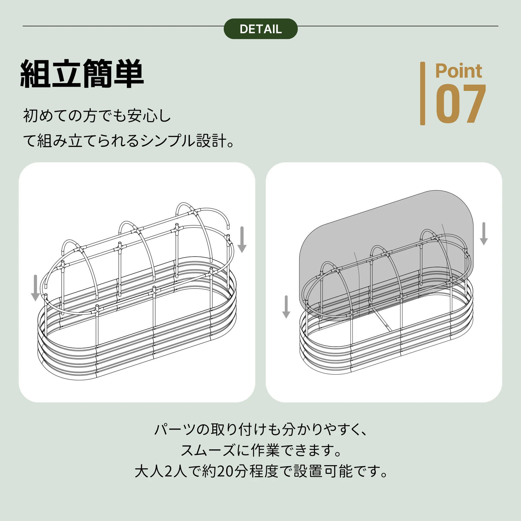 【Lサイズ-636L】レイズドベッド ガーデンベッド 防虫ネット付き L150*W60*H90cm 腐らない 庭 野菜 プランター 果物栽培用 ガーデンフレーム おしゃれ 組立簡単 ガーデンボックス 屋外 家庭菜園 DIY 野菜 植物 花 花園 家庭用【ホワイト】