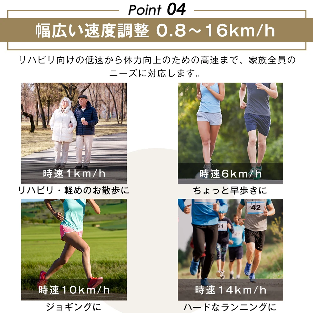 電動ランニングマシン ルームランナー MAX16km/h BTM フィットネスマシーン ダイエット器具 革新的ベルト