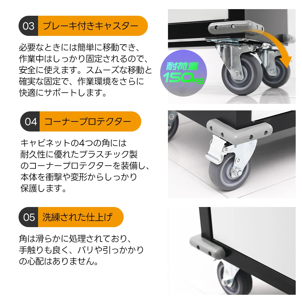 ツールキャビネット ロッカー 大型倉庫 ツールワゴン ツールカート 工具カート 可動棚付き ロールキャビネット スチール ローラーキャビネット 幅80*奥行き40*高180 DIY 有孔ボード付き 鍵付き キャスター付き ロック付き 新作
