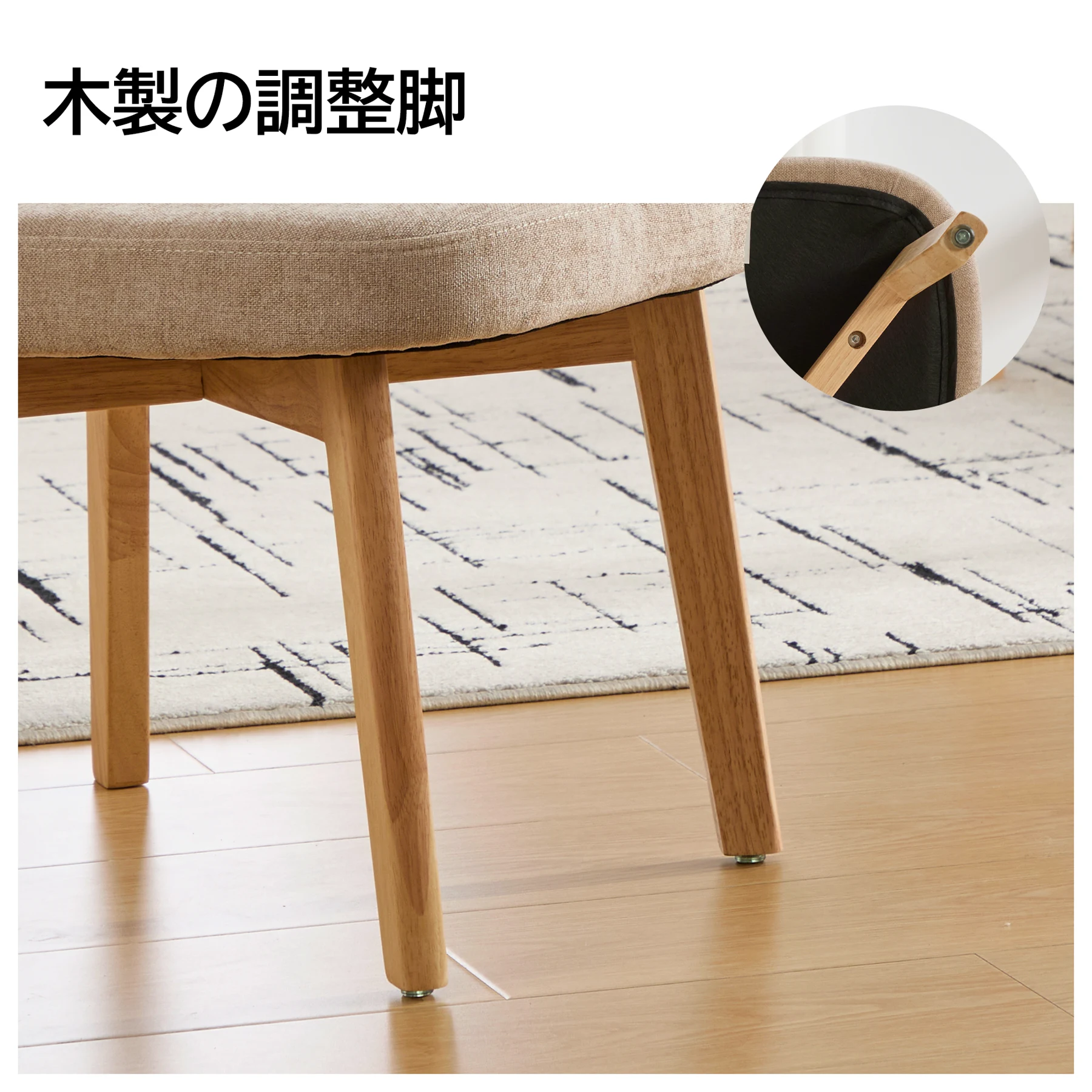 【2脚】木製の背もたれが付いた無垢材のダイニングチェア。丸みを帯びたデザインで、組み立ても簡単です。ダイニングルーム、リビングルーム、書斎、オフィスなど、様々な場所に最適です。4色展開。