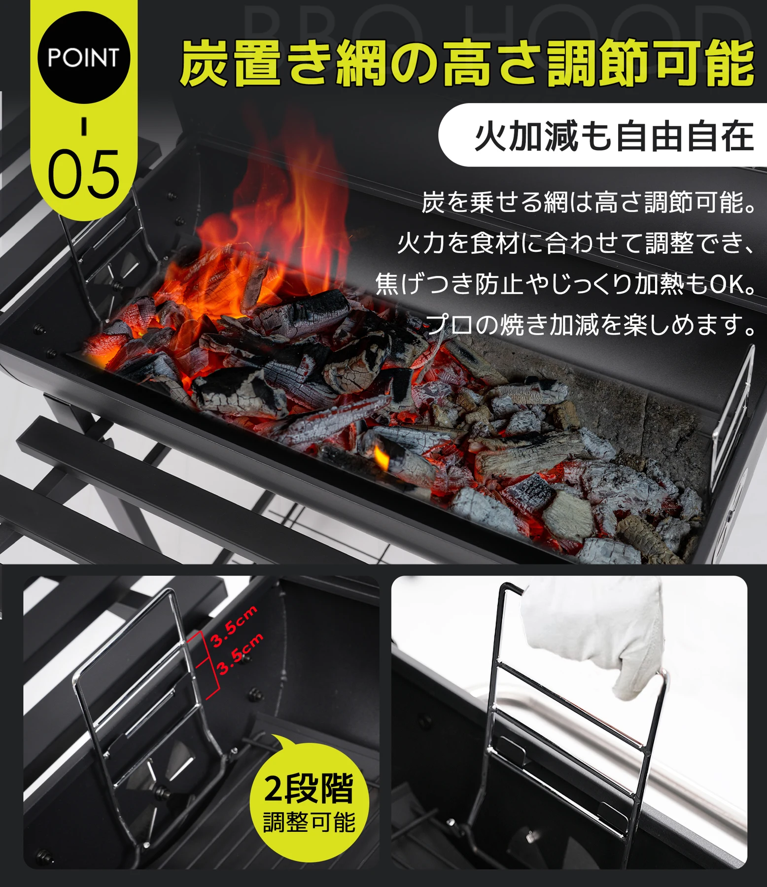 【レインカバー付き】バーベキューコンロ 焼き網 温度計 多用棚板 8-12人用 燻製 温度計で検温可能 BBQコンロ バレル式 バーベキュースタンド BBQスタンド バーベキューグリル BBQグリル BBQ 【ブラック】