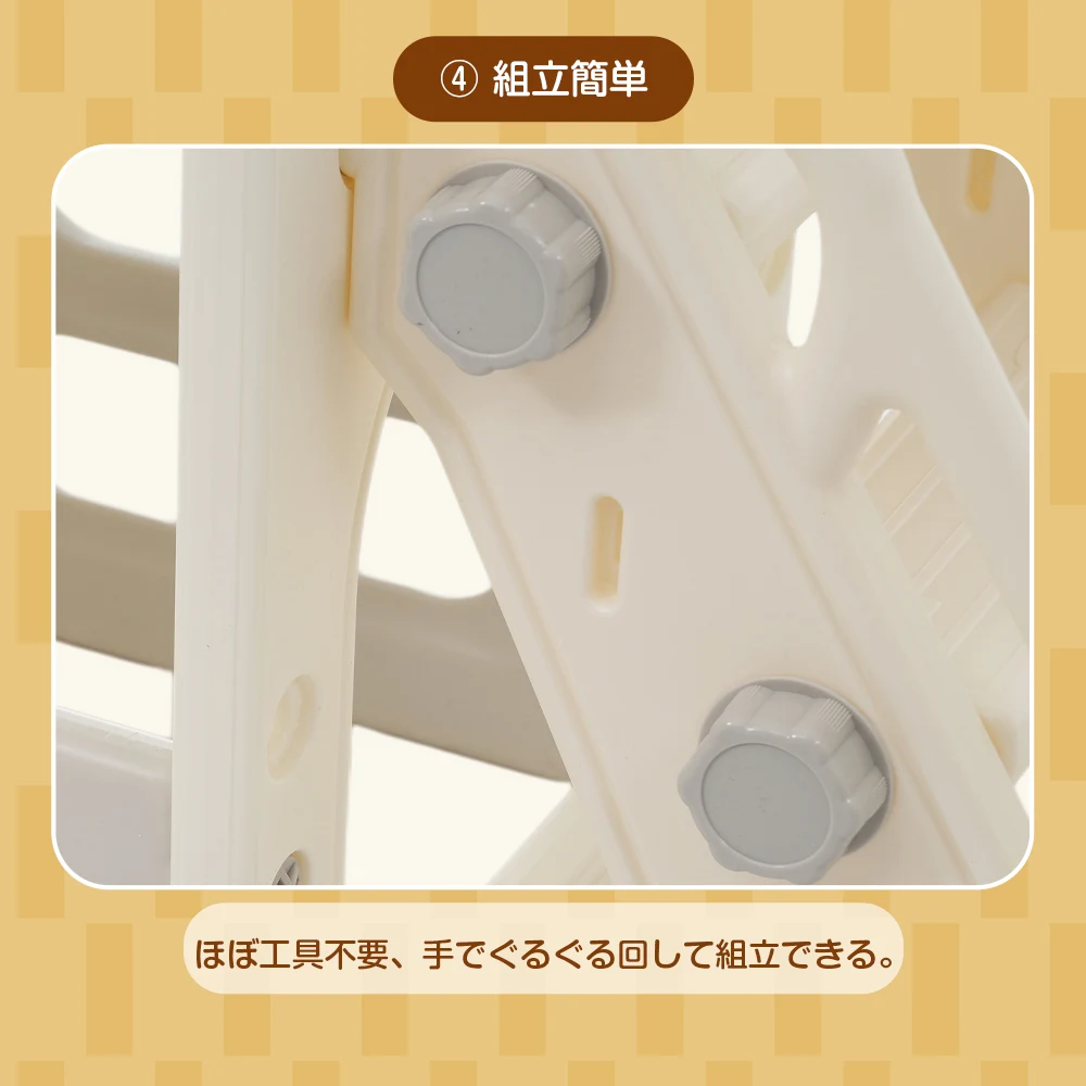 【タイプ A ブランコ+すべり台+階段】すべり台 キャッスル 大型遊具 すべりだい スライダー 室内 遊具 バスケットゴール 収納 グレー×ホワイト