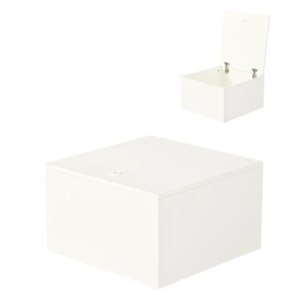 【上開きボックス2個】 収納ベッド ユニット 収納ボックス 畳ベッド 小上がり ユニットベッド 50×50×30cm 組み合わせ自由自在 収納ベンチ 収納箱 ベッド 箱型 ベッドフレーム シングルサイズ ダブルサイズ