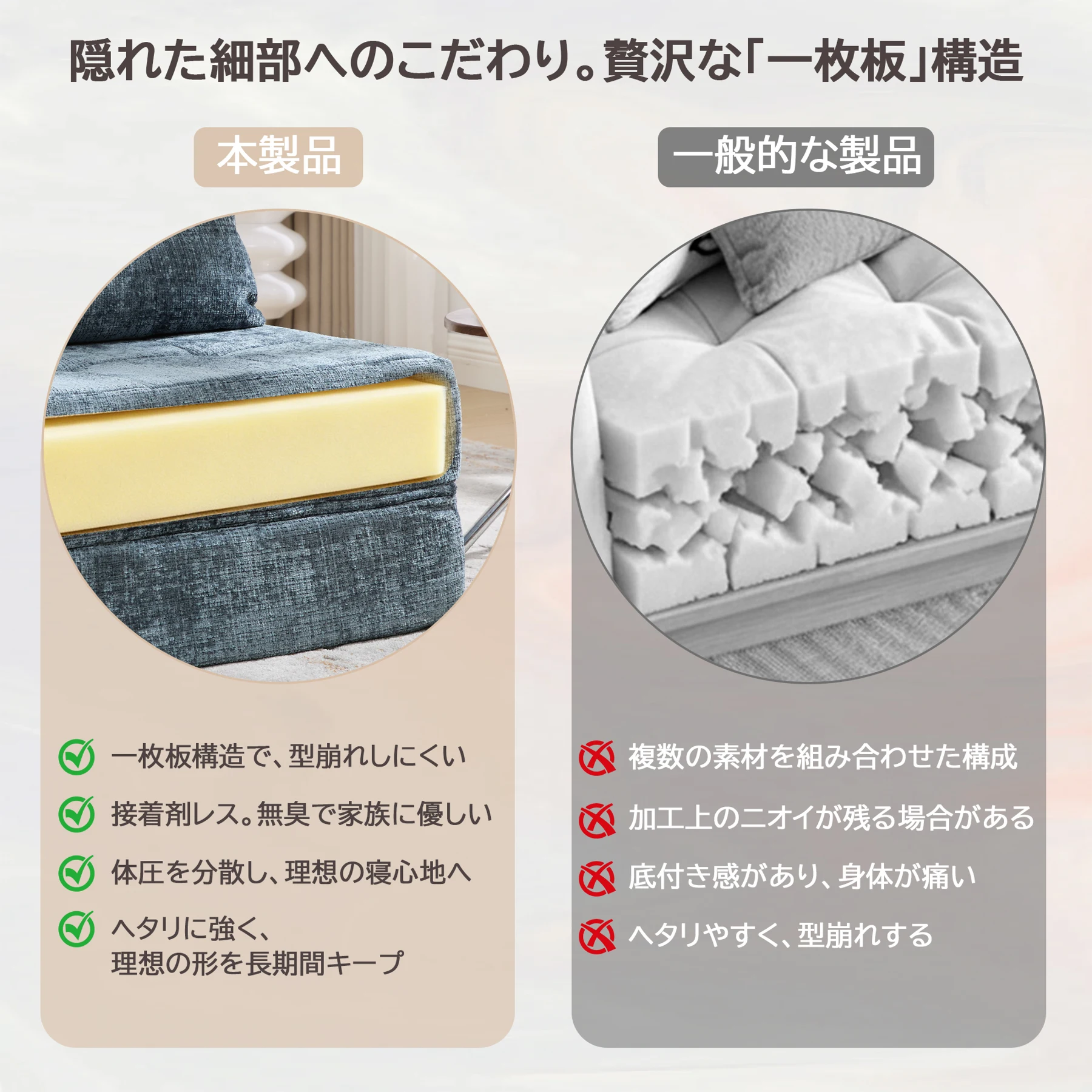 ソファーベッド 1人掛け 折りたたみ 【組み立て不要 79cm幅】 シェニール織 高密度ウレタン一体型 ひとり掛け ソファ 省スペース リビング 寝室 書斎 ワンルーム用 どんな部屋にも馴染むデザイン