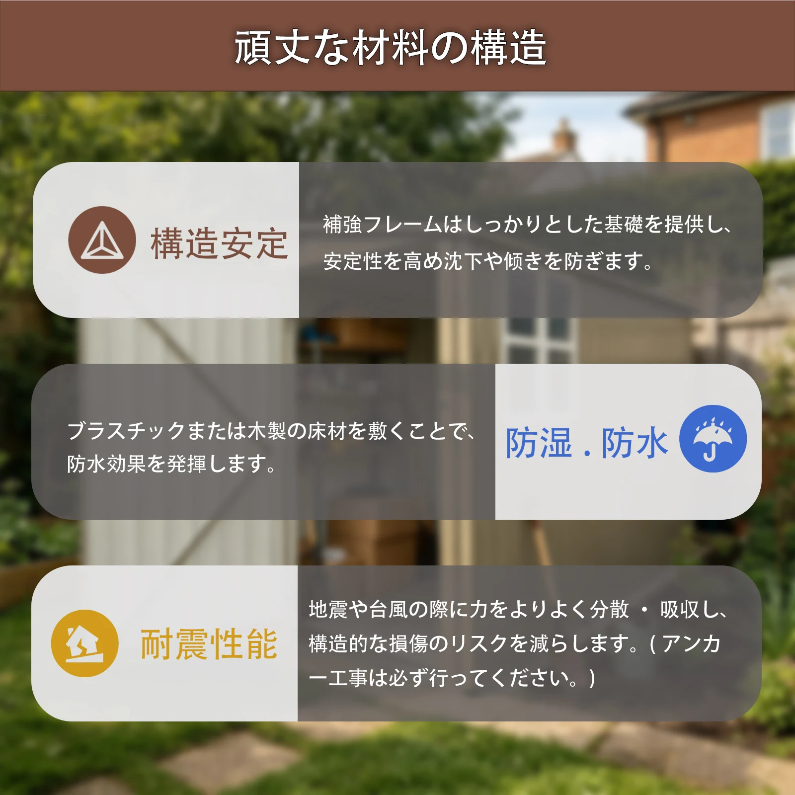 物置 屋外 戸外収納庫 スチール 幅239*奥行き174*高185 換気口付き 防さび ベランダ 防水 ガーデニング 庭