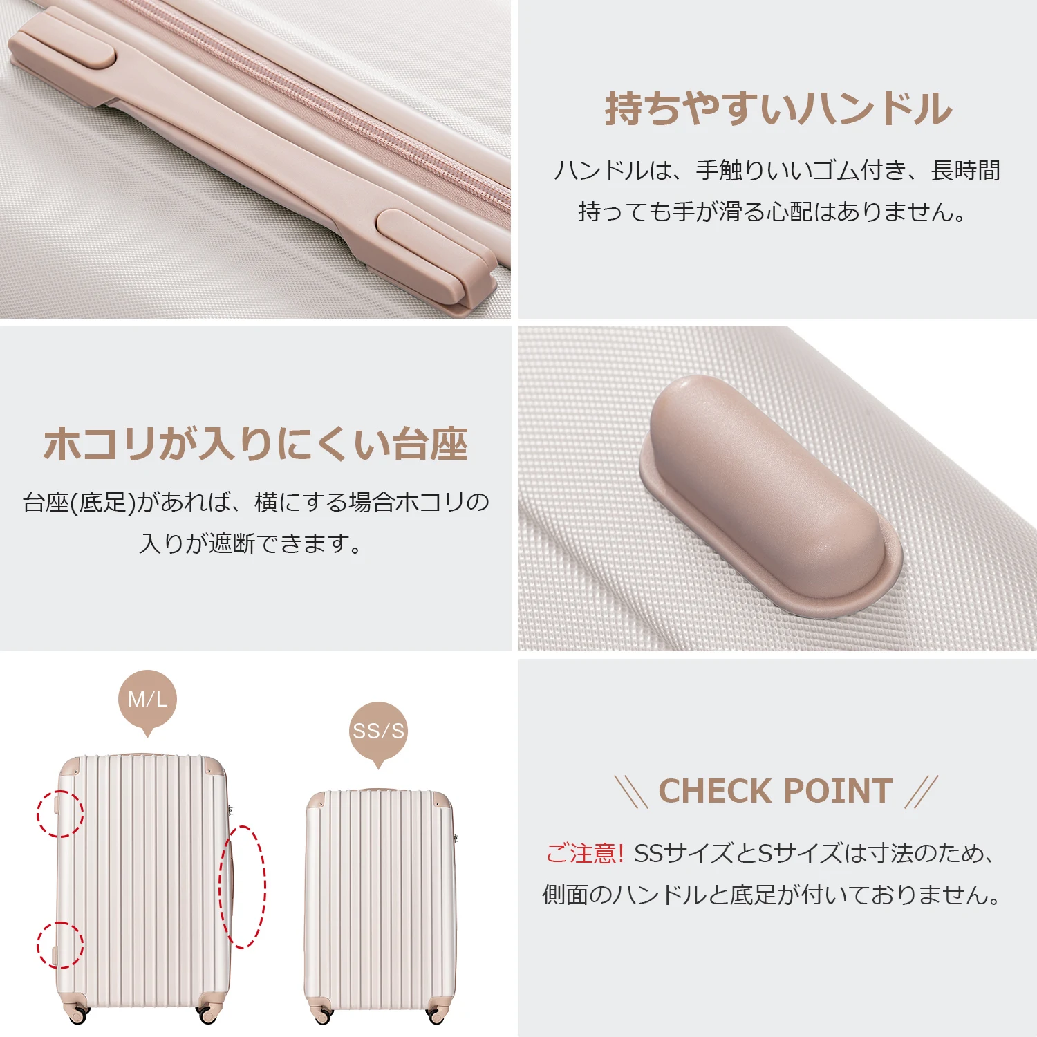 スーツケース Sサイズ キャリーケース キャリーバッグ 2日 3日 小型 TSAロック搭載 トートバッグ ハンドバッグ レディース バッグ 手提げ 大容量 超軽量 軽い おしゃれ かわいい suitcase bag
