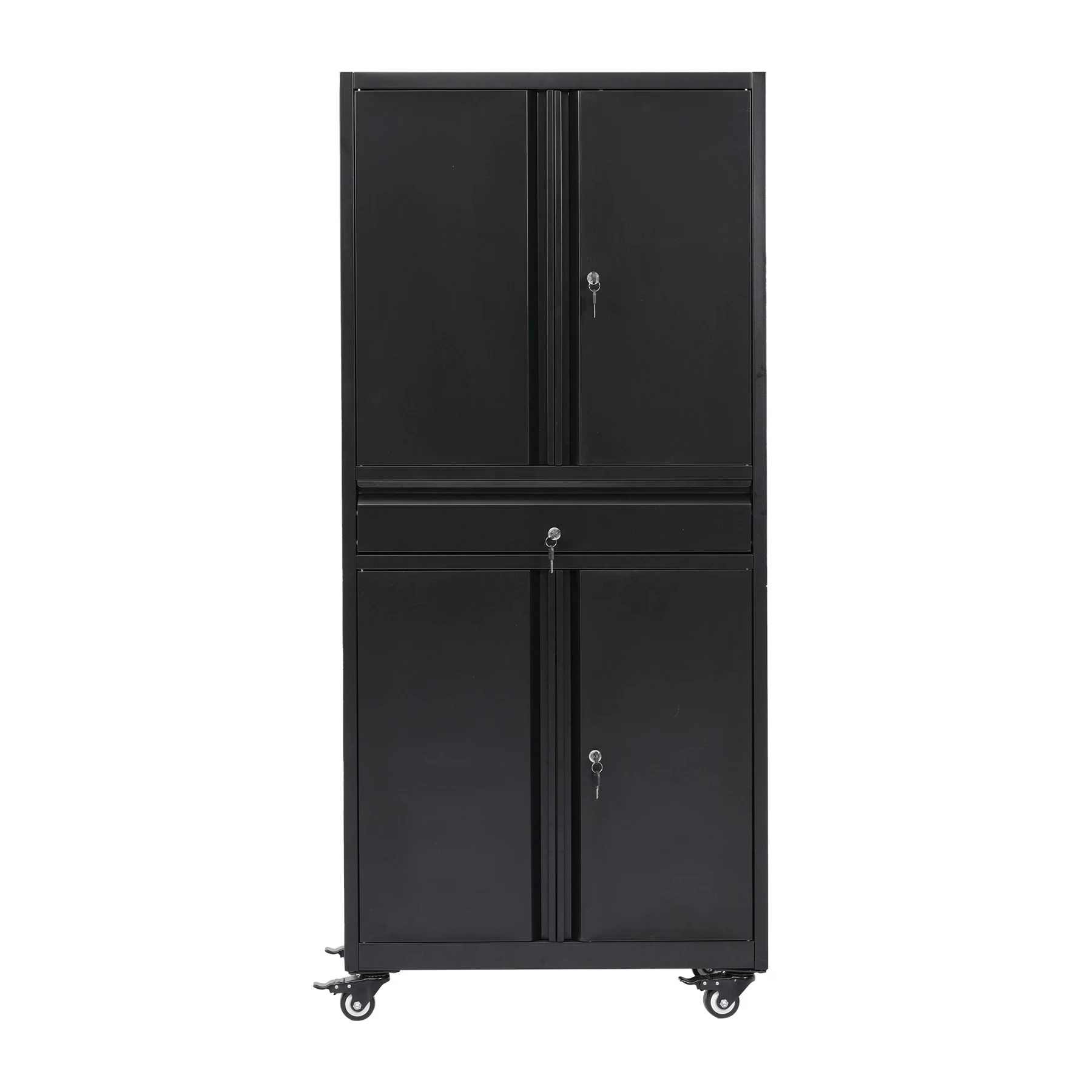 ツールキャビネット ロッカー 大型倉庫 ツールワゴン ツールカート 耐荷重150kg W76cm×D38cm×H170cm工具カート ロールキャビネット スチール ローラーキャビネット DIY 有孔ボード付き 鍵付き キャスター付き ロック付き 新作