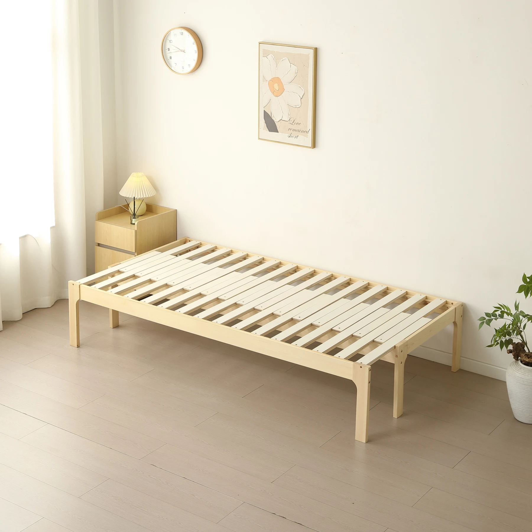 【幅140cm】ソファベッド ディベッド 木製 伸長式ベッド ダブル D 2way パイン材 フレームのみ すのこ シングル セミシングル セミダブル SS~D