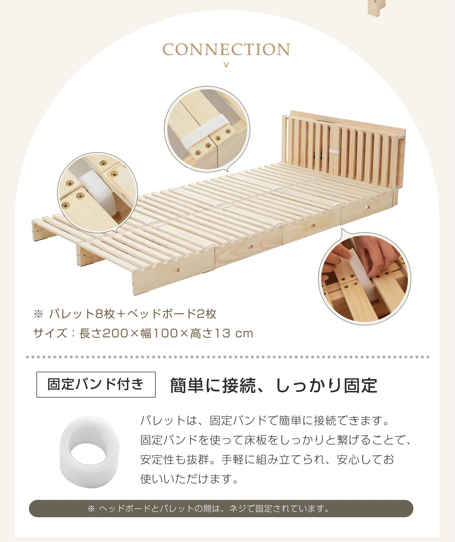 【パレットベッド×16枚】パレットベッド 天然木 すのこベッド ローベッド 木製 おしゃれ お掃除ロボット対応 分割 ベッドフレーム