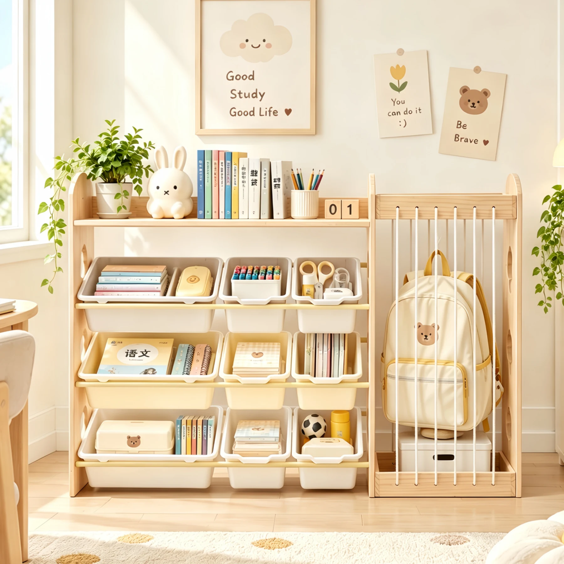 おもちゃ 収納 ラック 3段 棚 おもちゃ箱 おもちゃ収納3段ラック 絵本棚 スリム オモチャ収納 おしゃれ ワイドタイプ 大容量 組立簡単 こども キッズ 入学 入園 新生活 出産祝い 木製 紐付 プレゼント